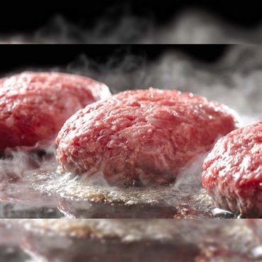 （宮崎県）120g×5個 宮崎県産八崎牛のハンバーグ 熟成の極み！「鏡山牧場」