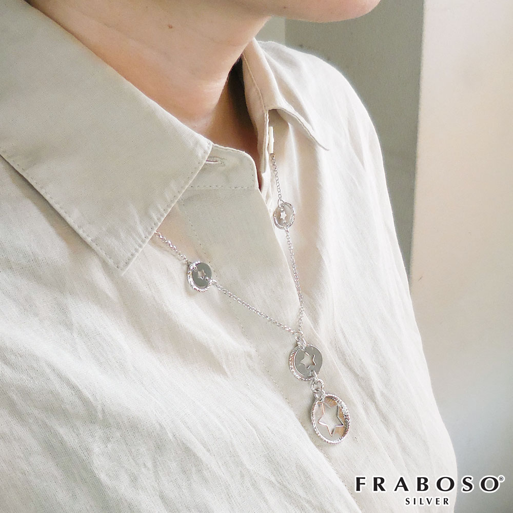 FRABOSO:フラボッソ:シルバーペンダントネックレス
