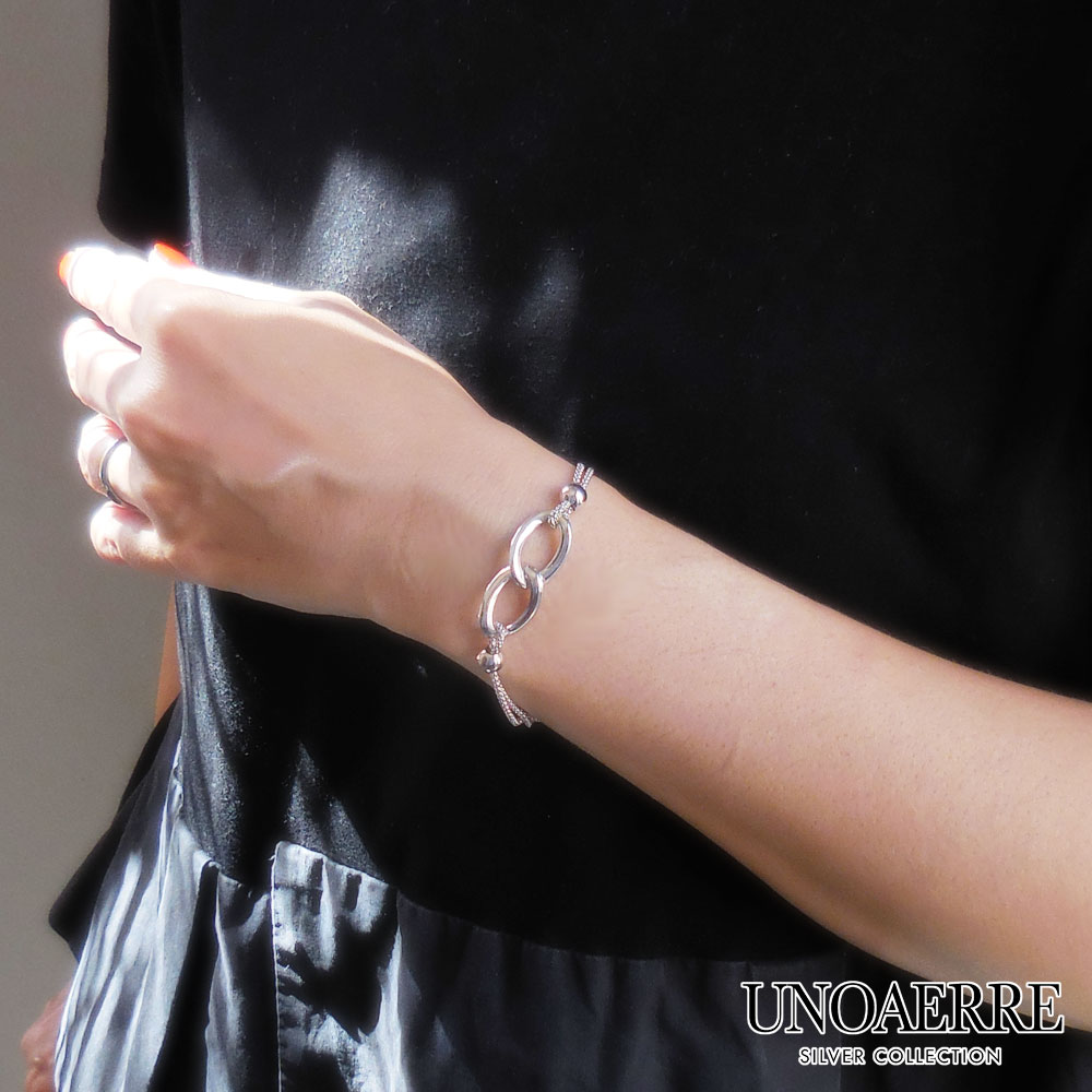 UNOAERRE:ウノアエレ:シルバーブレスレット