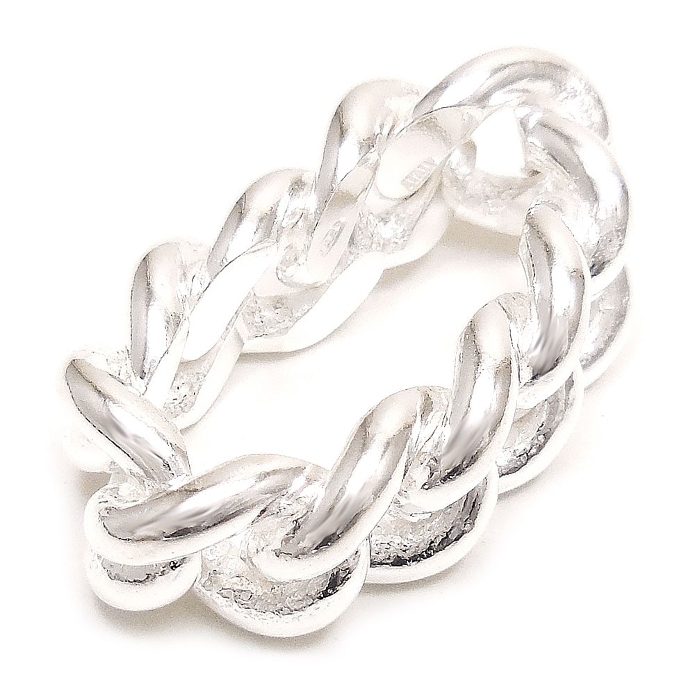 シルバーチェーンリング：丸キヘイ