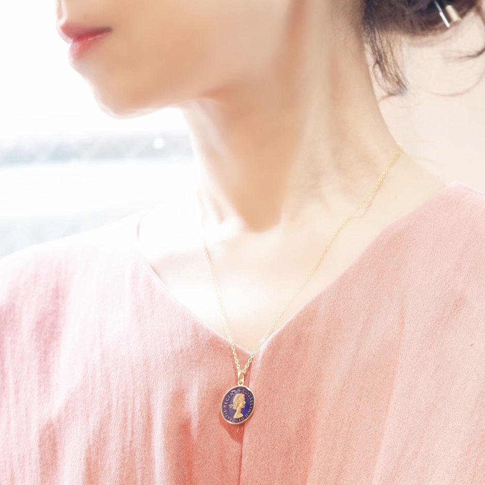 6ペンス：ペンダントネックレス