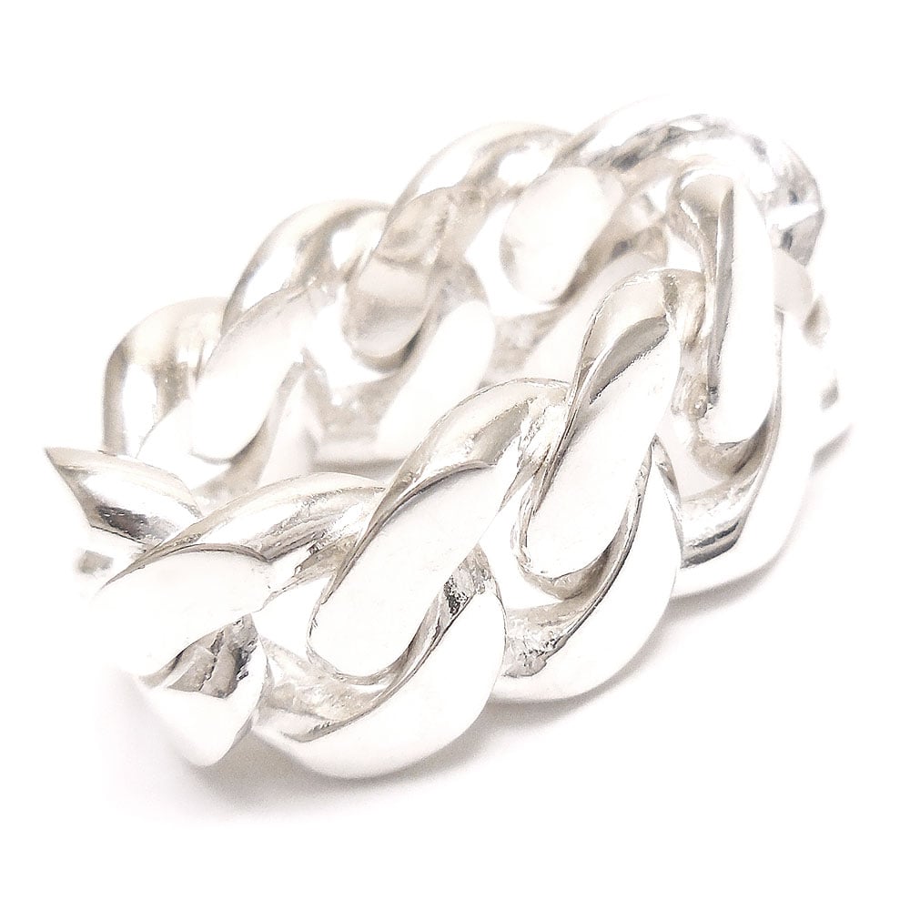 シルバーチェーンリング：丸キヘイ