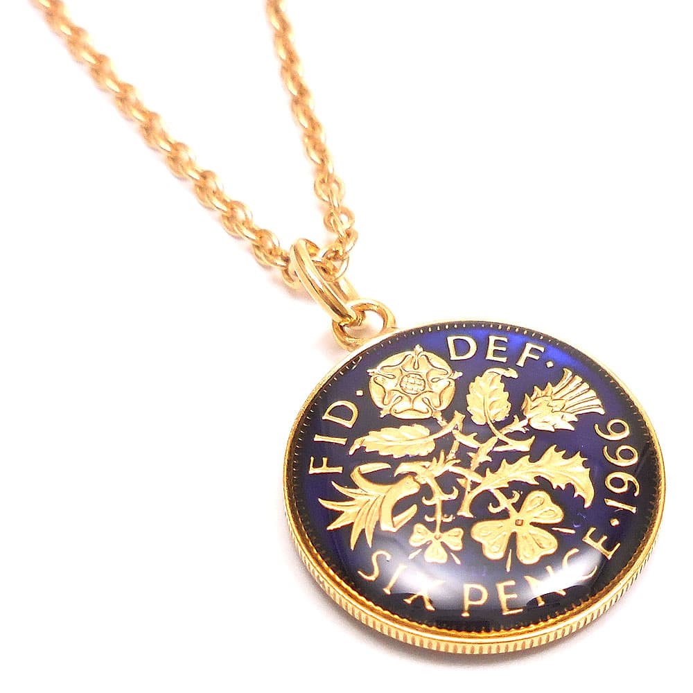6ペンス：ペンダントネックレス