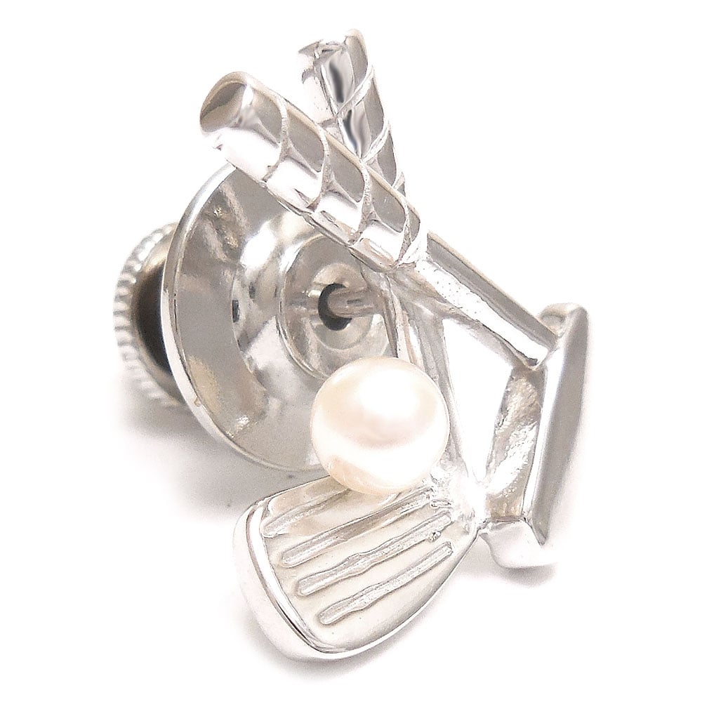 ゴルフクラブのピンブローチ