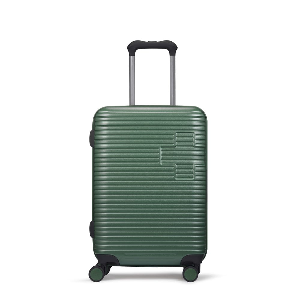 《在庫限り 訳ありアウトレット品》 SWISS MILITARY[スイスミリタリー] スーツケース MOTIVAN[モティバン] グリーン Sサイズ 機内持ち込み可 1～3泊 55cm 43/49L 5cm拡張 TSAロック スーツケースカバー・ネームタグ付 (SM-H320EP GREEN/OUTLET) グリーン Sサイズ