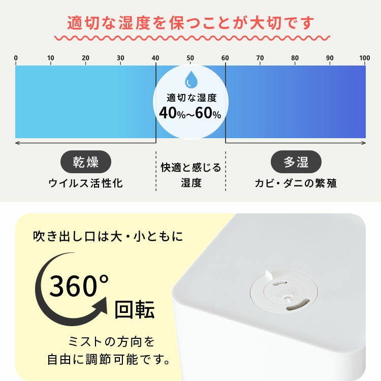 アルパイン加湿器 ALPINE - 新品未使用 アルパイン加湿器 アロマオイル LEDライト