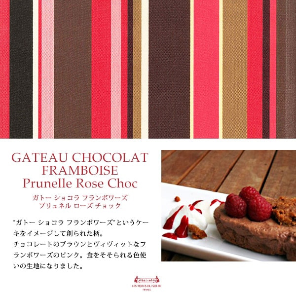 ガトー ショコラ フランボワーズ プリュネル ローズ チョック/GATEAU CHOCOLAT GCFPRC