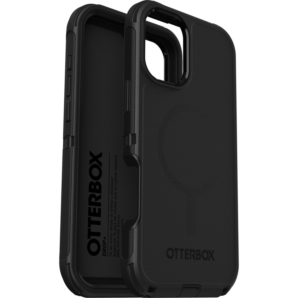 iPhone 16 Plusケース Defender MagSafe ブラック