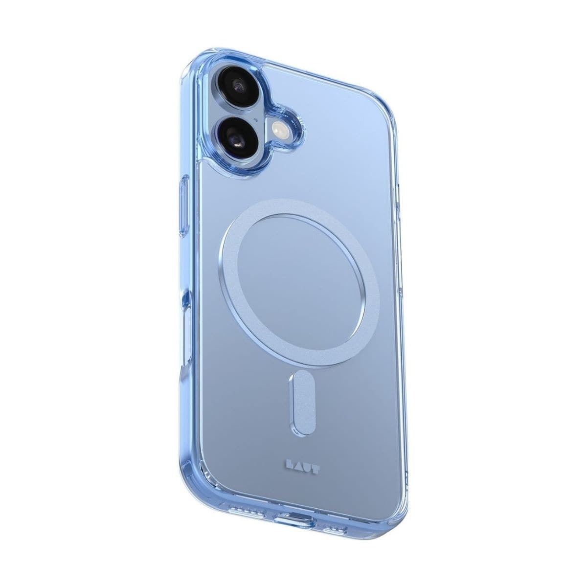 LAUT[ラウト] iPhone 17 スマホケース スマホカバー CRYSTAL FLURO ライトブルー