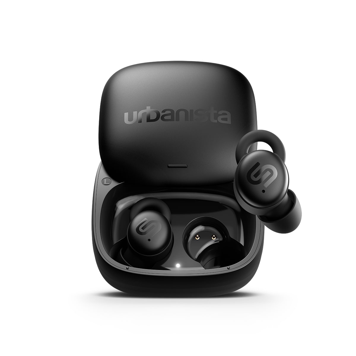 ＜新発売＞urbanista[アーバニスタ] ワイヤレスイヤホン PORTO[ポルト] True Wireless Earbuds Black 寝ホン スリープタイマー機能 ミッドナイトブラック