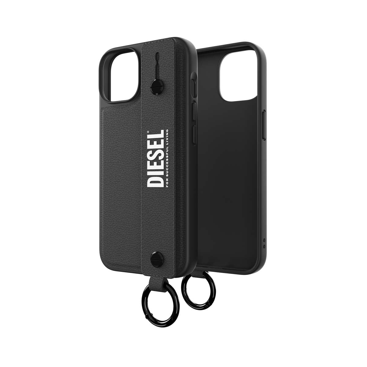 【最終値下げ中】　DIESEL iPhone14 ケース 箱付き　ブラック iPhone14ケース Wallet ブラック/ホワイト