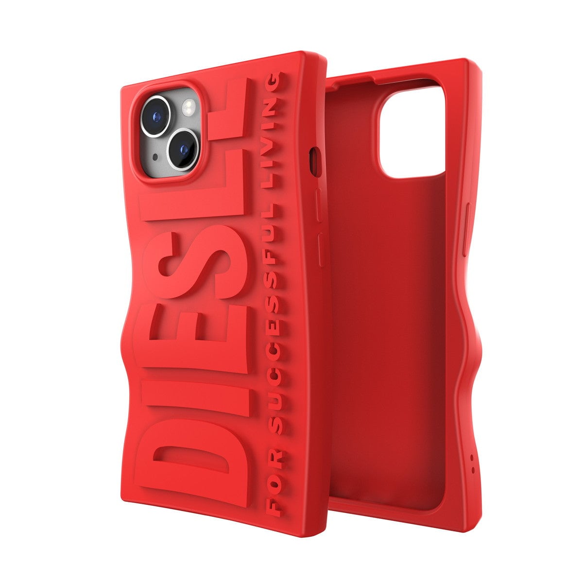 DIESEL ディーゼル D By Silicone iPhone13/14 シリコンケース DIESEL iPhone14/13ケース D By DIESEL Silicone レッド