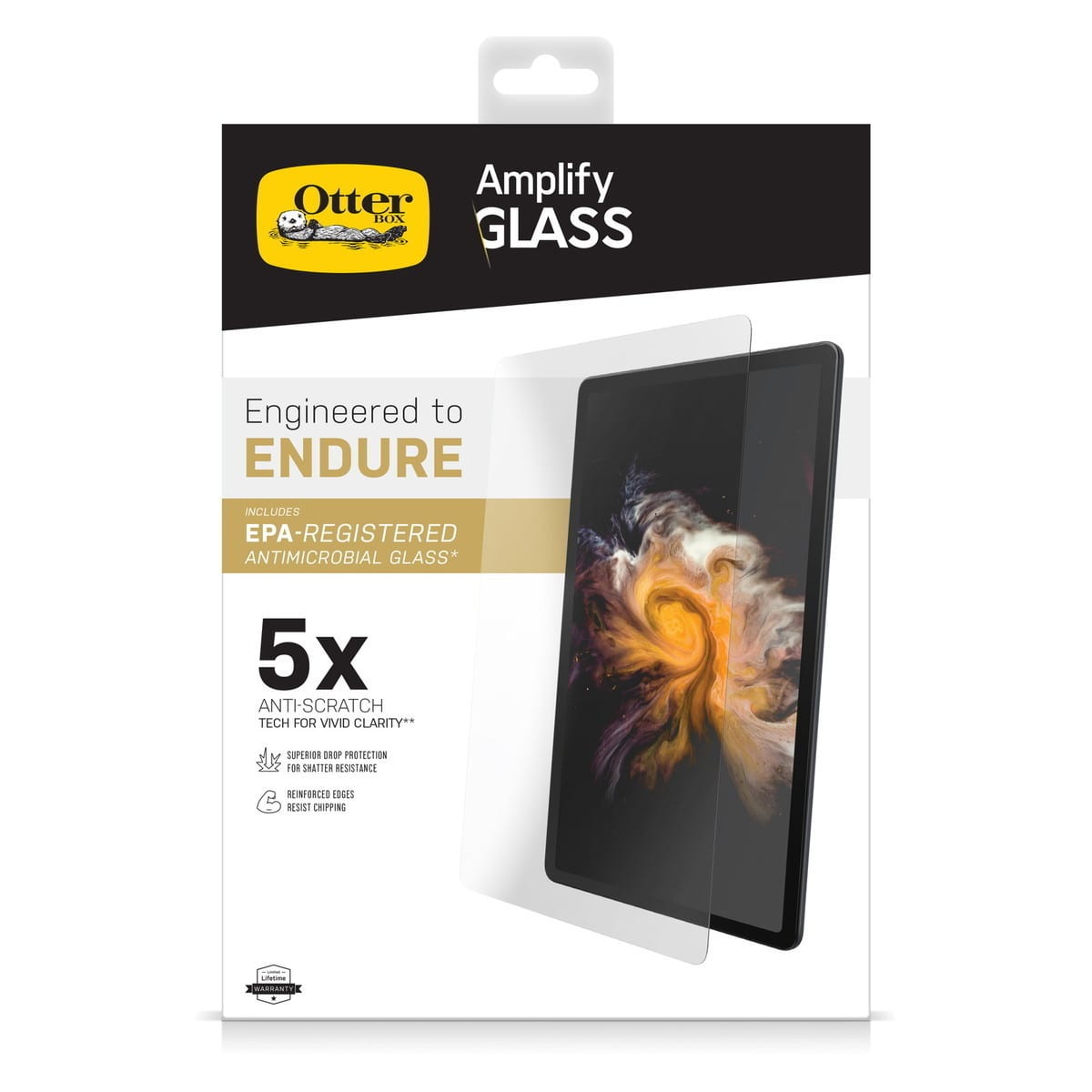 iPad[第9世代] フィルム Alpha Glass OtterBox オッターボックス ≪特価！≫ (77-62053)