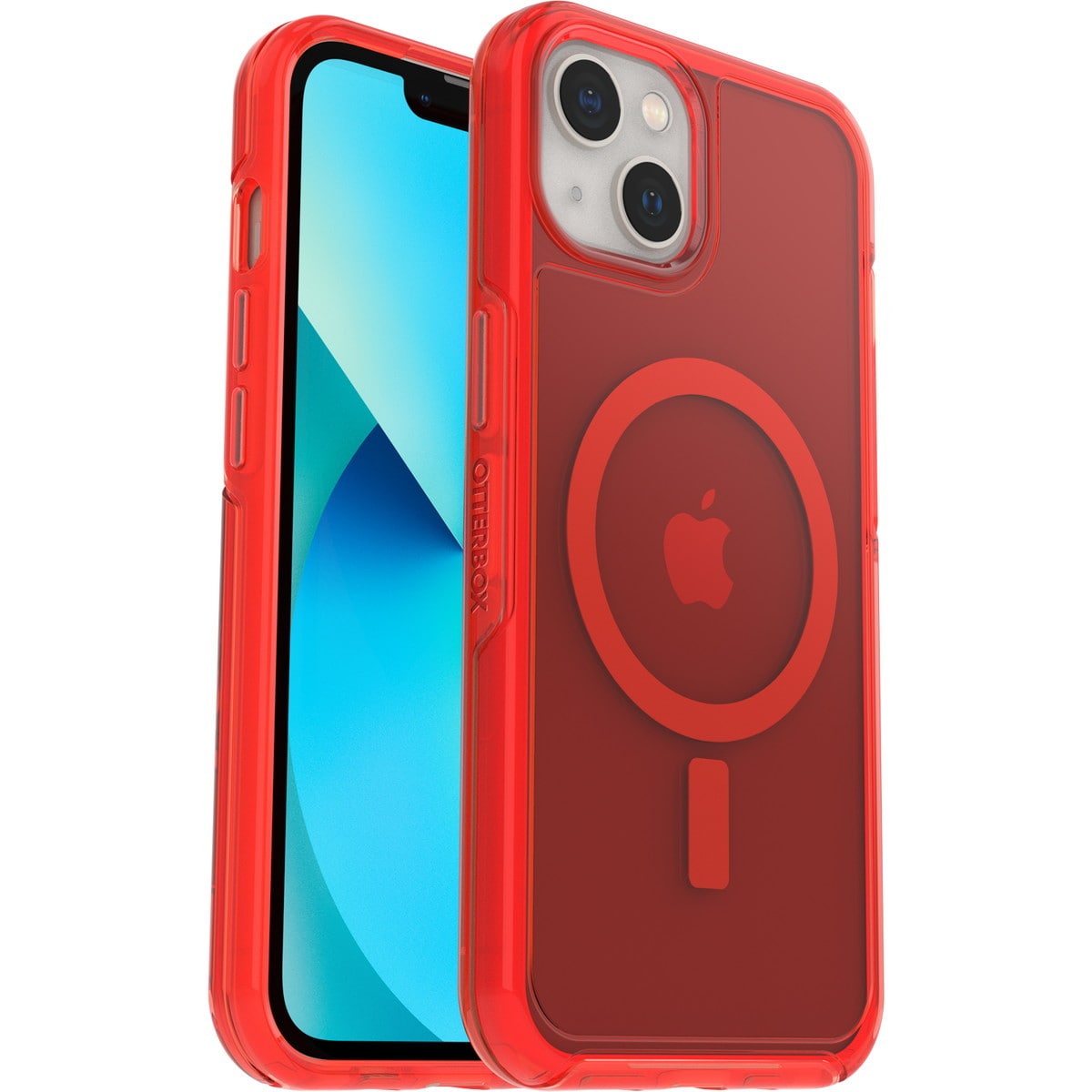 iPhone13ケース SYMMETRY PLUS CLEAR インザレッド 77-85646