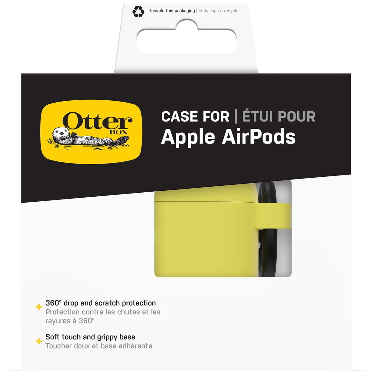 AirPods[第3世代] ケース Soft-Touch 耐衝撃 レモンドロップ OtterBox オッターボックス ≪特価！≫ (77-87832)