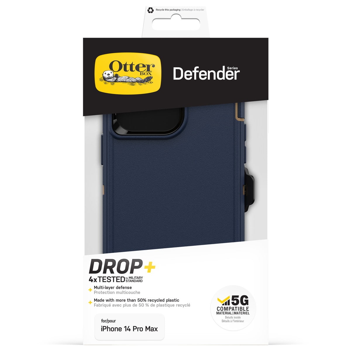 iPhone 14 Pro Max ケース DEFENDER ブルースエードシューズ 77-88395 OtterBox オッターボックス ≪特価！≫ (77-88395)
