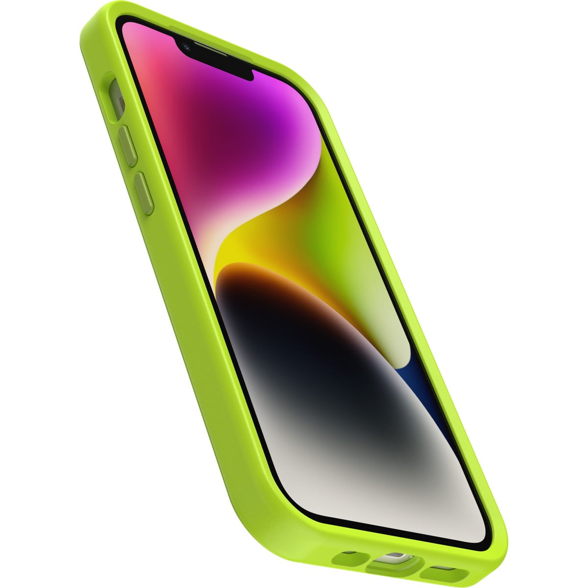 iPhone14ケース Symmetry Plus 耐衝撃 ライムオールユアーズ