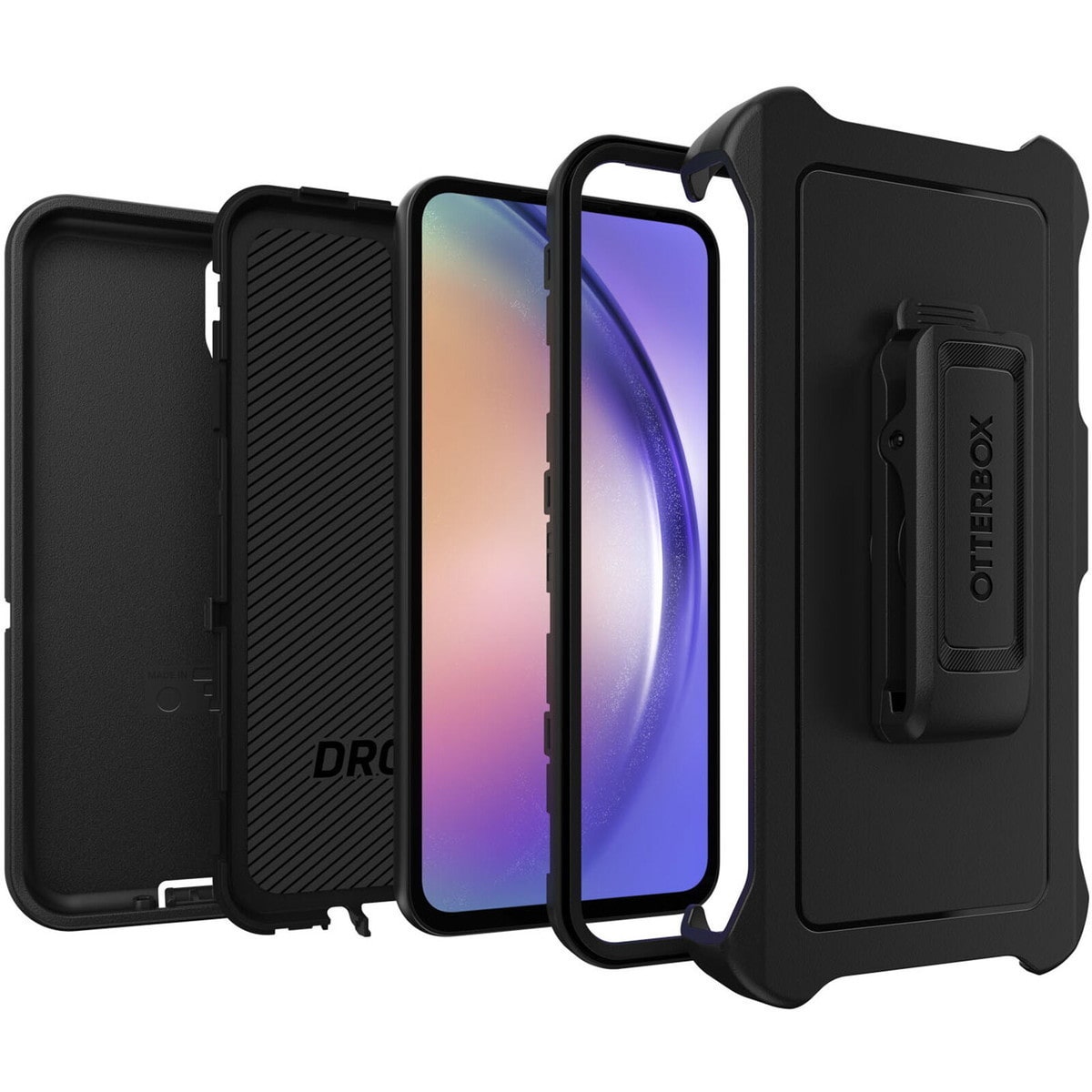 Galaxy A54 5Gケース Dfender 耐衝撃 ブラック