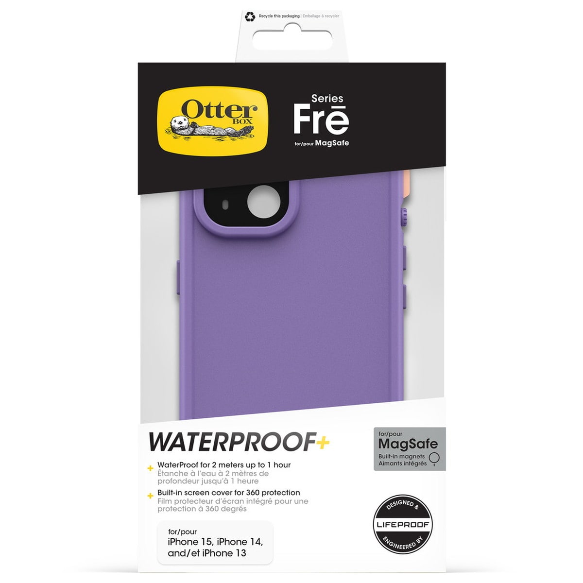 新品未使用OtterBox Fre iPhone 15用防水ケース Amazon.com: OtterBox iPhone 15 (Only) FRĒ Series Waterproof