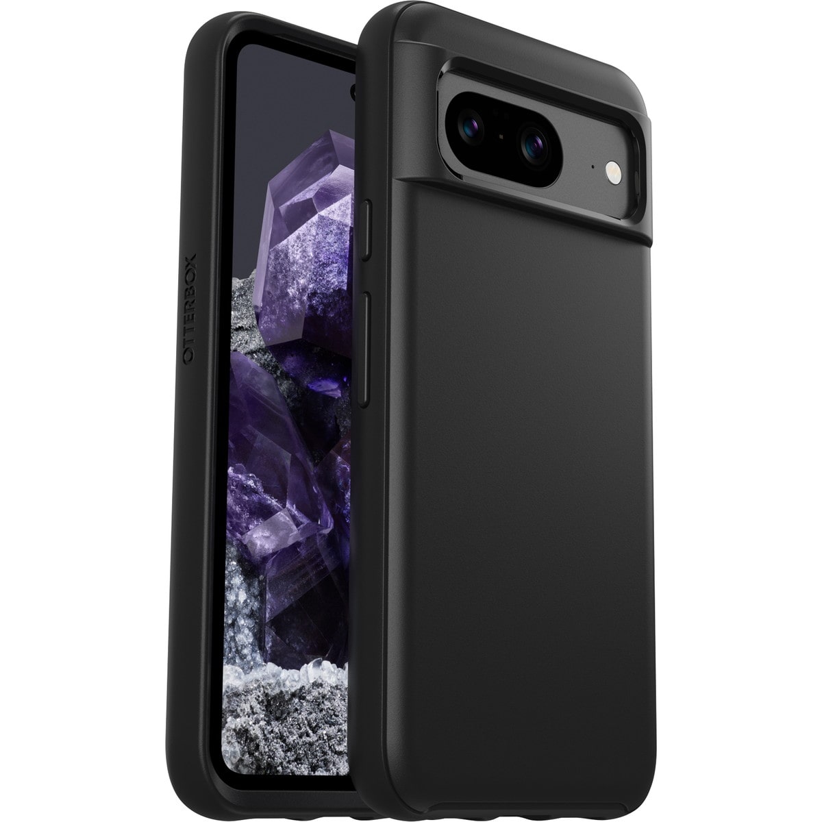 Google Pixel 8ケース Symmetry 耐衝撃 ブラック