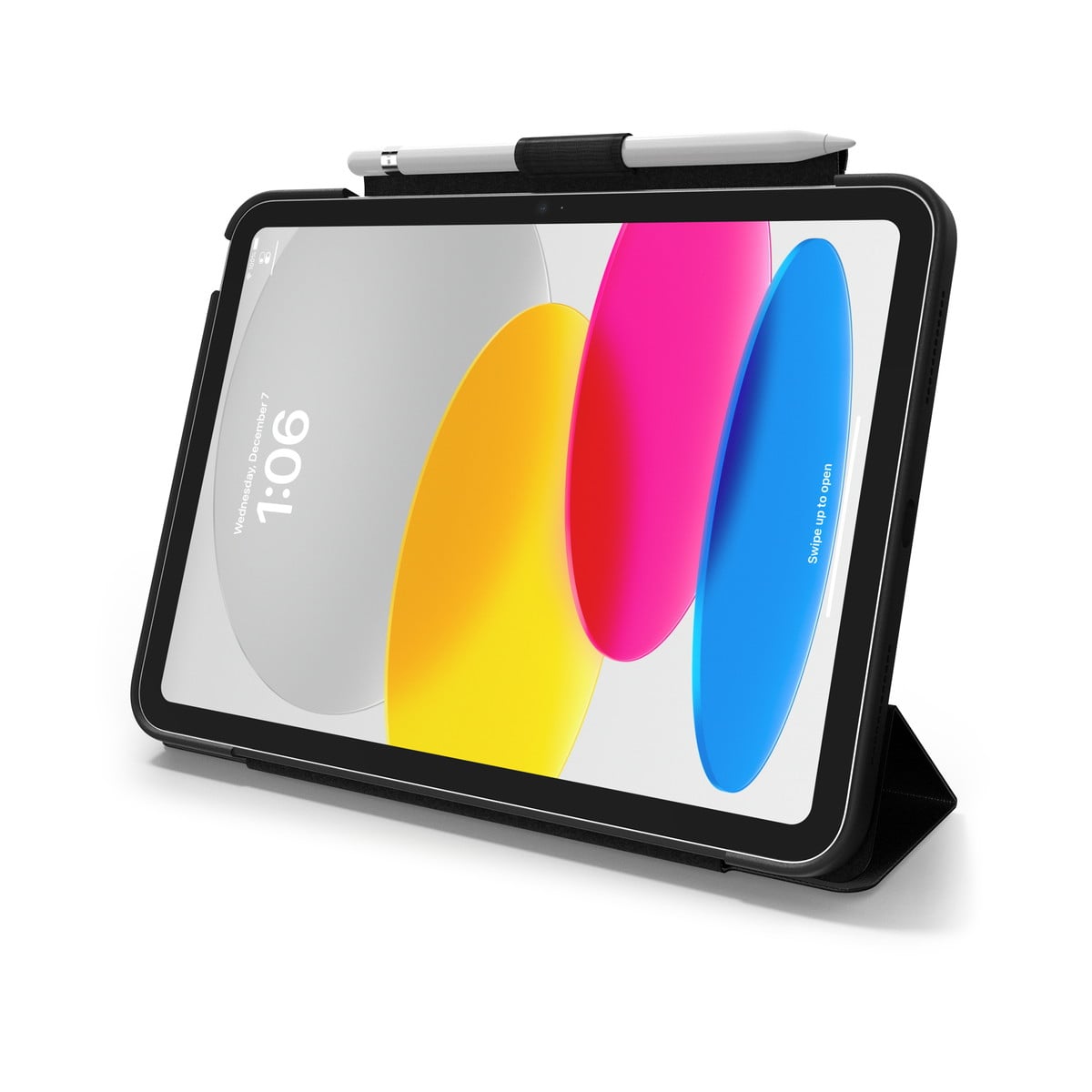 iPad[第10世代]ケース Symmetry Folio 耐衝撃 ブラック