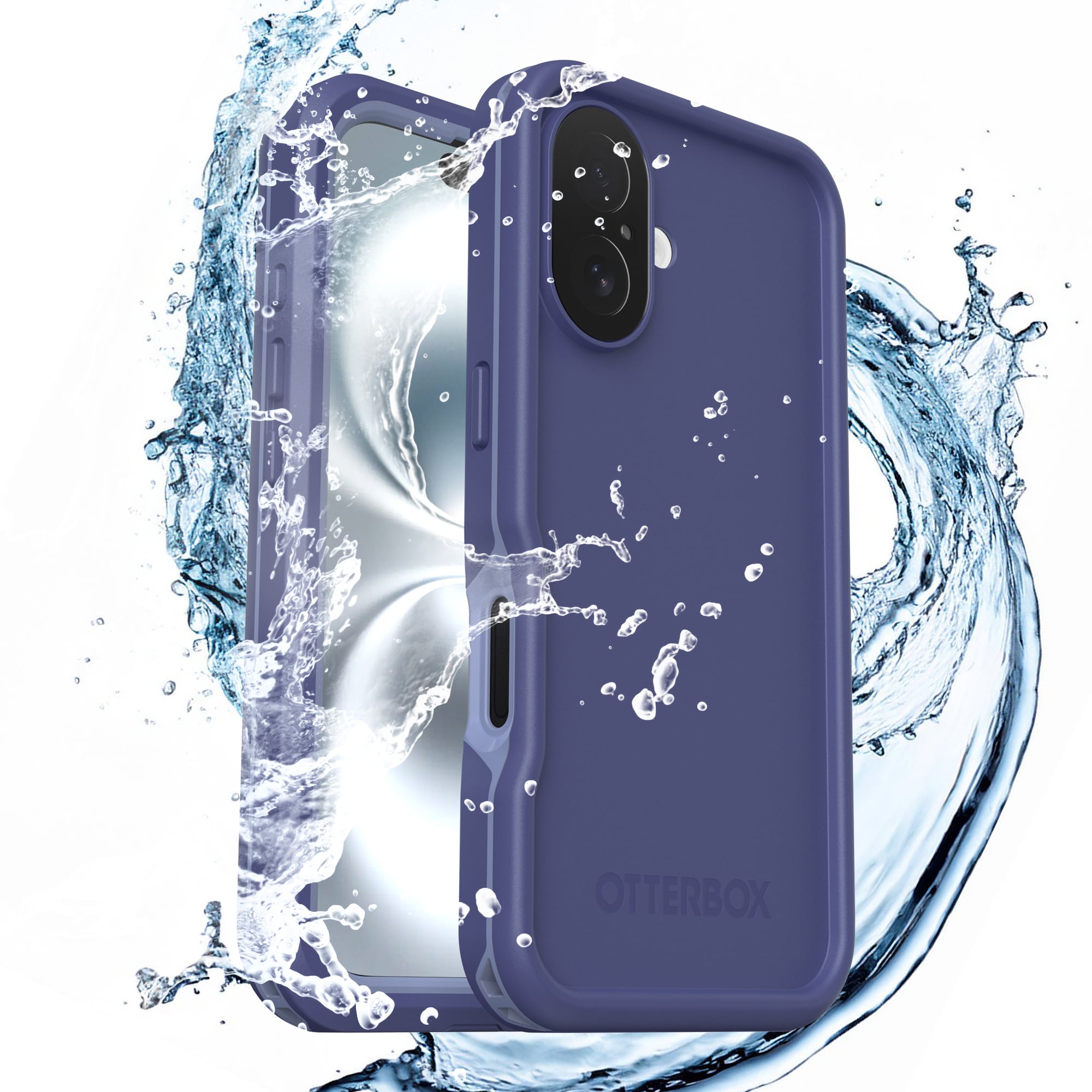 iPhone 16 スマホケース スマホカバー Fre MagSafe対応 Denver Dusk Purple 防水 耐衝撃 パープル (77-96146) パープル