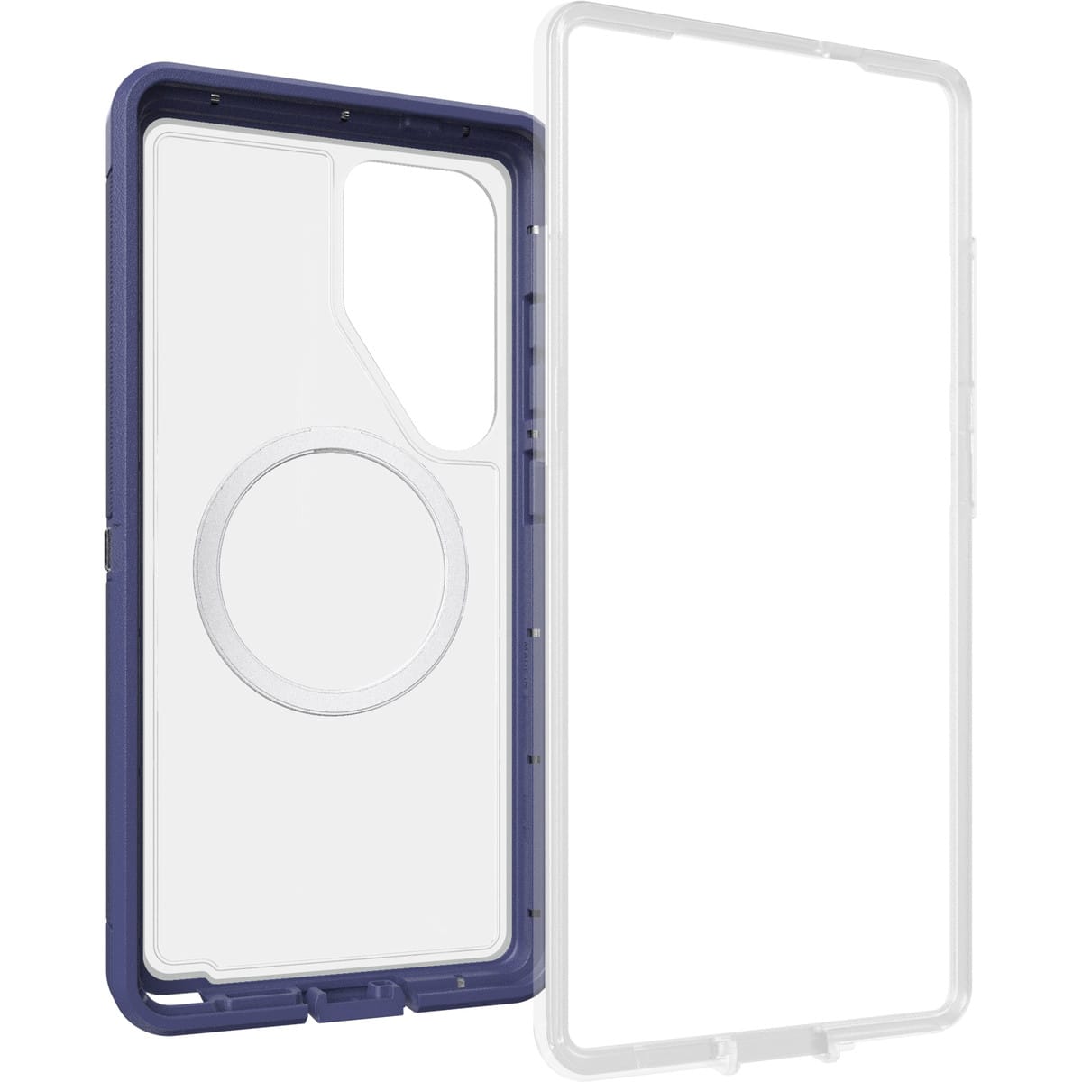 Galaxy S25 Ultra スマホケース スマホカバー Defender XT Clear Magnets 耐衝撃 クリア パープル デンバーダスク (77-97585) パープル
クリア