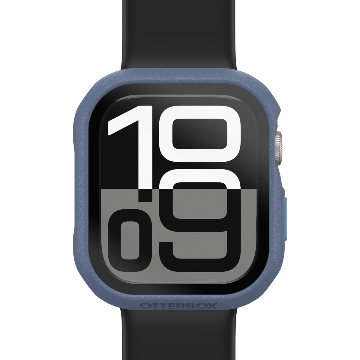 AppleWatch Series 10 アップルウォッチ10対応 46mm用カバー Eclipse Case スクリーンプロテクタ一体型 ブルー ベイビーブルージーンズ (77-97907) ブルー