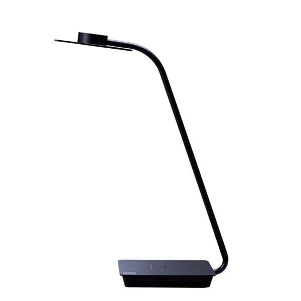 ecorica[エコリカ] 有機ELデスクライト OLED SKY ブラック 黒 7段調光 タッチスイッチ スタイリッシュ スリム 卓上ライト 読書 勉強 仕事 ネイル (EELM-SKY100-W)