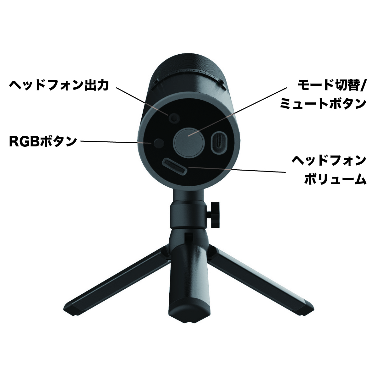 THRONMAX[スロンマックス] ストリーミング マイク USBマイクロフォン Pulse RGB M8Pro (MG-M8PRO)