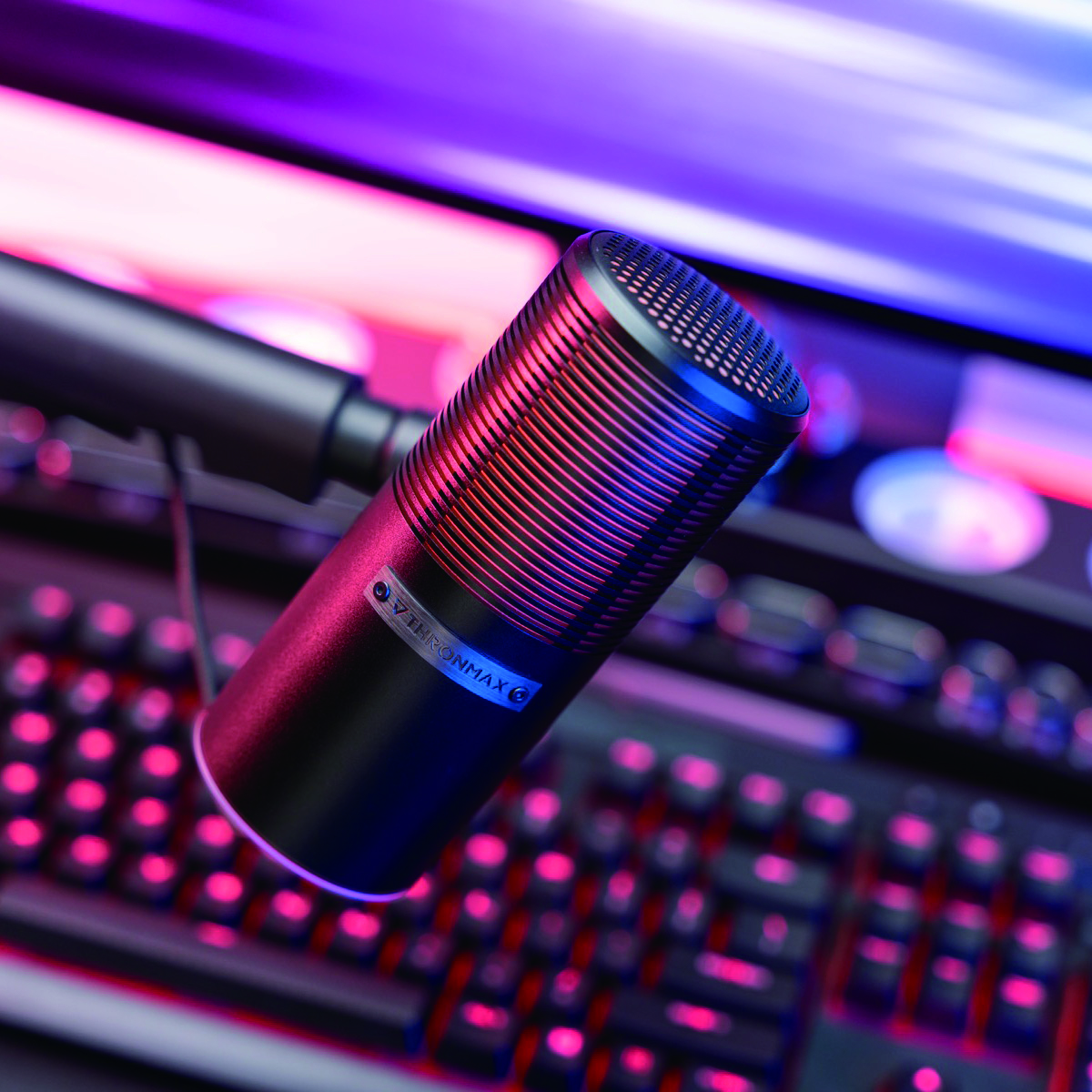 THRONMAX[スロンマックス] ストリーミング マイク USBマイクロフォン Pulse RGB M8Pro (MG-M8PRO)