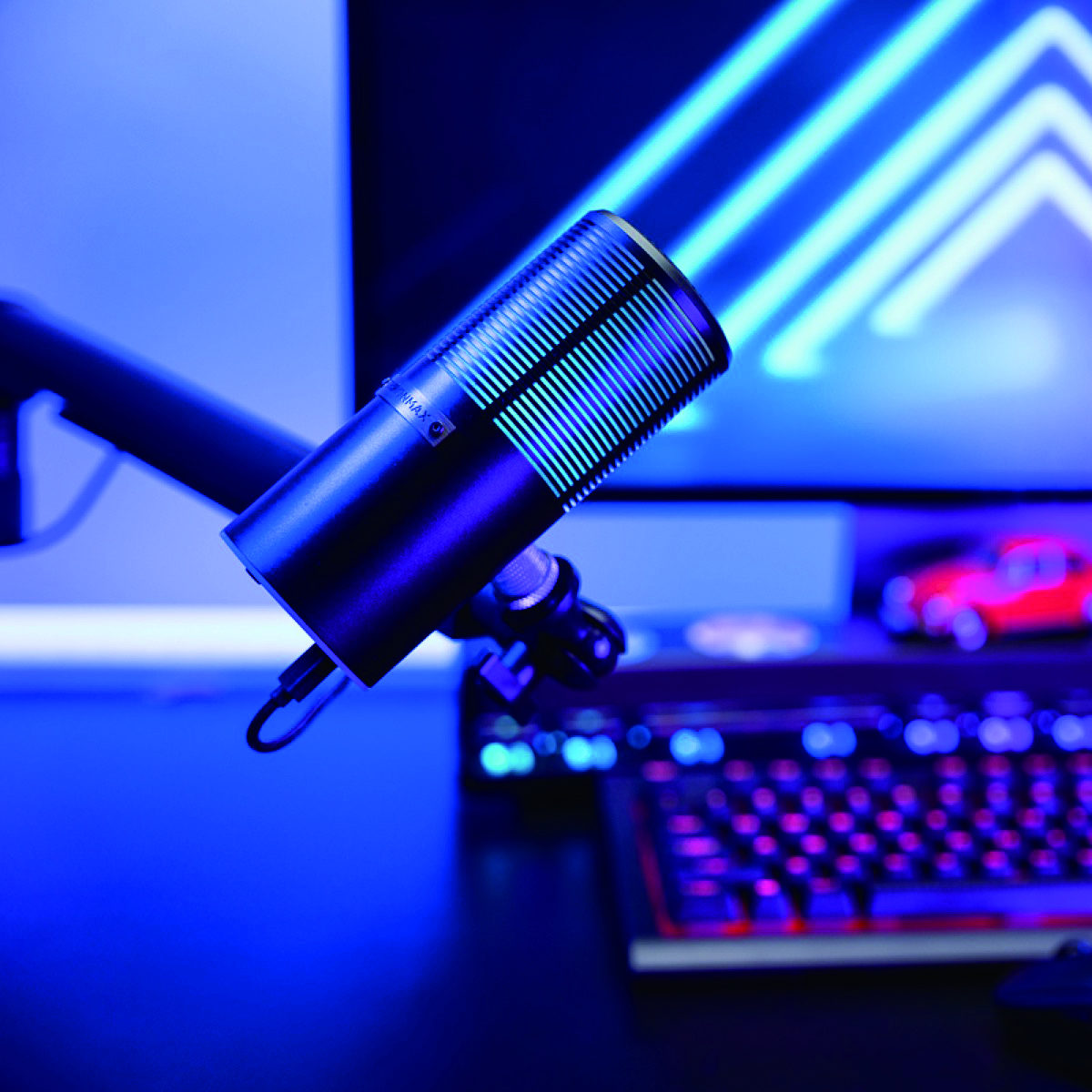 THRONMAX[スロンマックス] ストリーミング マイク USBマイクロフォン Pulse RGB M8Pro (MG-M8PRO)