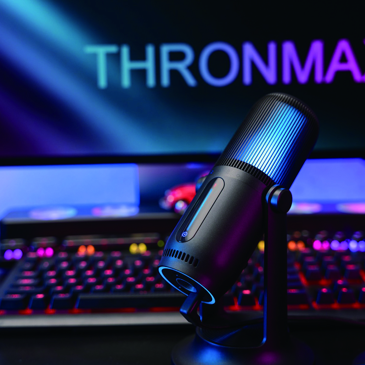 ストリーミング マイク USBマイクロフォン Thronmax MDrill