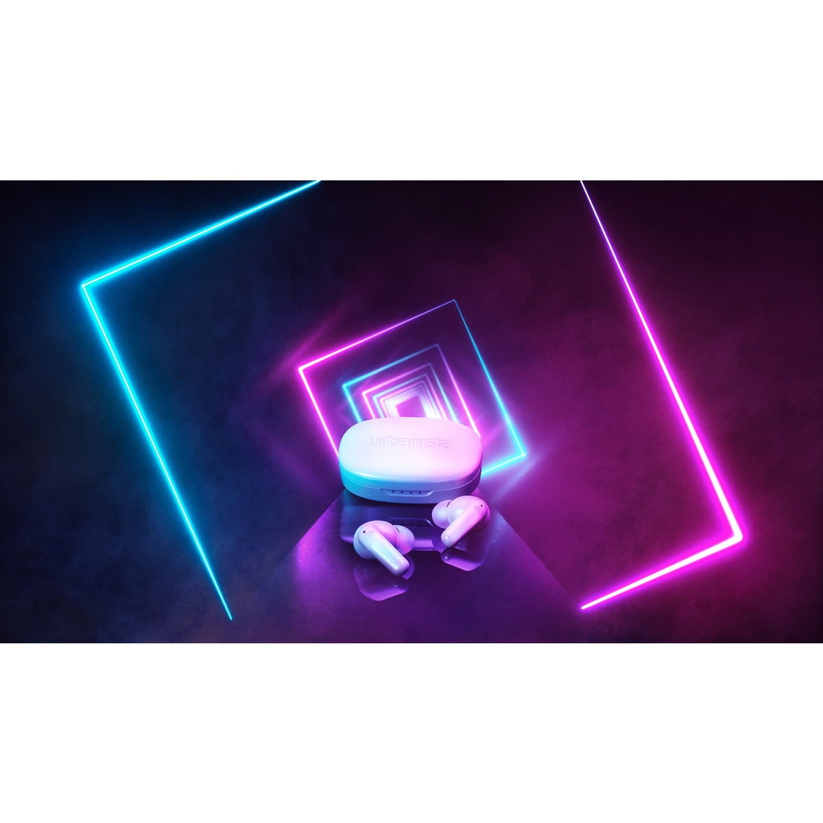 [OUTLET] ≪H-1≫ ワイヤレスイヤホン 再生時間最大約8時間 urbanista[アーバニスタ] SEOUL[ソウル]  White(ホワイト) ホワイト 1036434