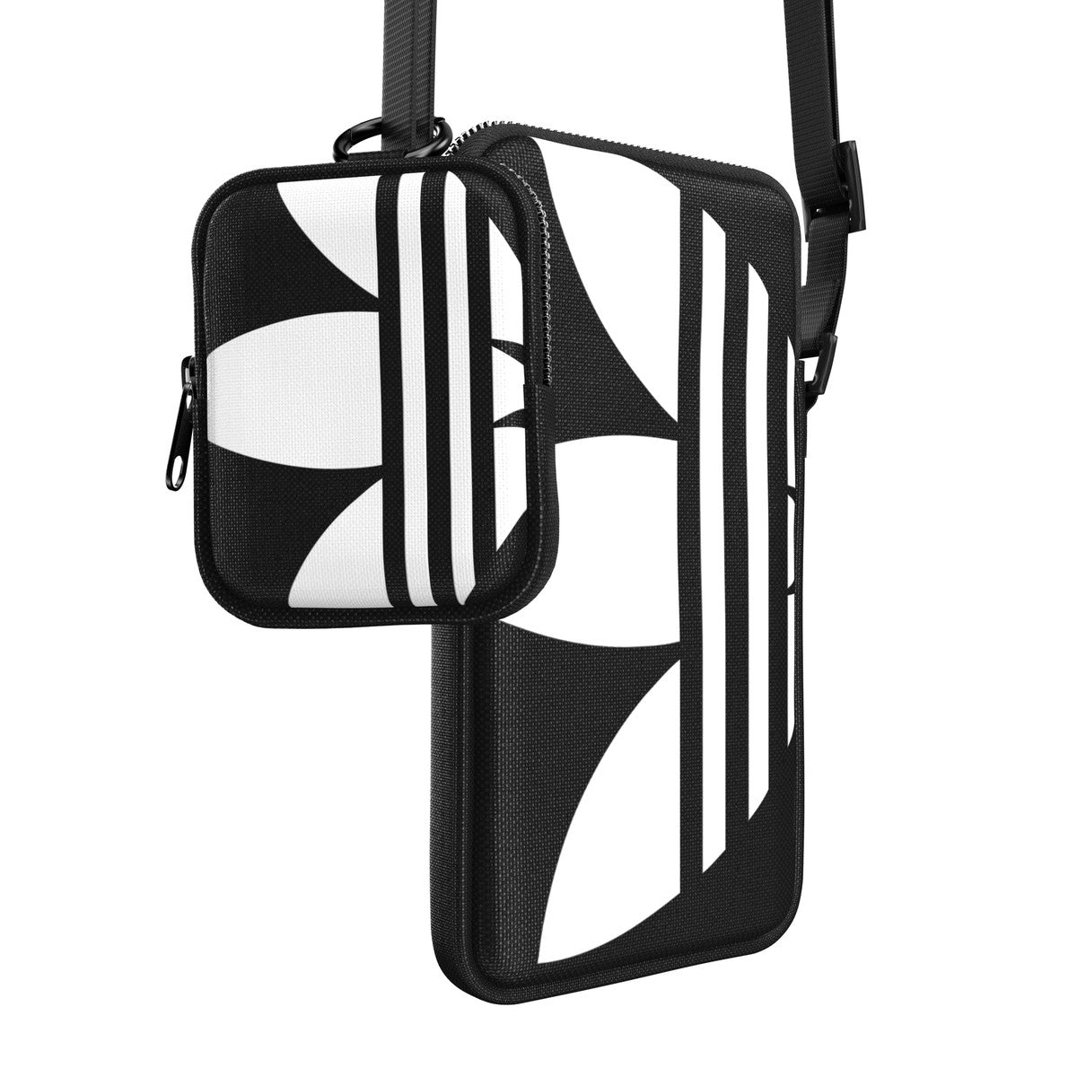 adidas Originals[アディダス オリジナルス] iPhone Universal Pouch Big Logo Black/White スマホショルダー スマホポーチ フォンポーチ ロゴ ブラック/ホワイト ≪特価！≫ (49766(GB8176)) ブラック/ホワイト