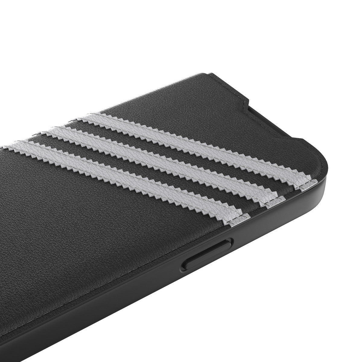 adidas Originals[アディダス オリジナルス] iPhone 14 Pro スマホケース スマホカバー BOOKLET Black/White 手帳型 SAMBAシリーズモチーフ カードスリット ブラック/ホワイト ≪特価！≫ (50196(GC2941))