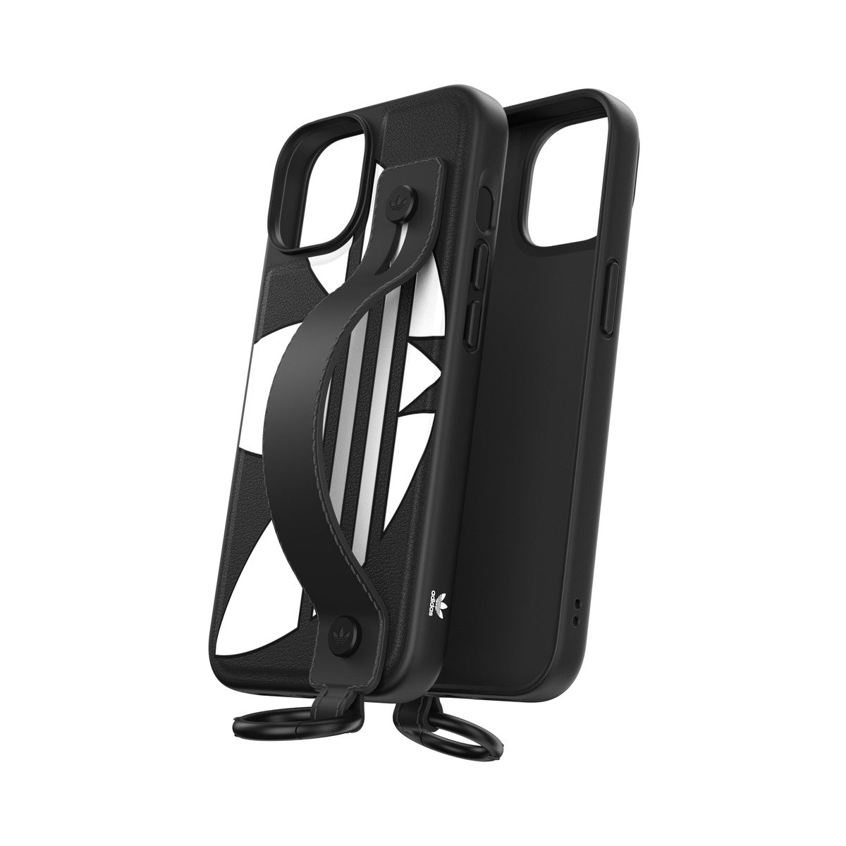 iPhone14ケース ハンドストラップ Big Logo ブラック iPhone14ケース ハンドストラップ Big Logo ブラック