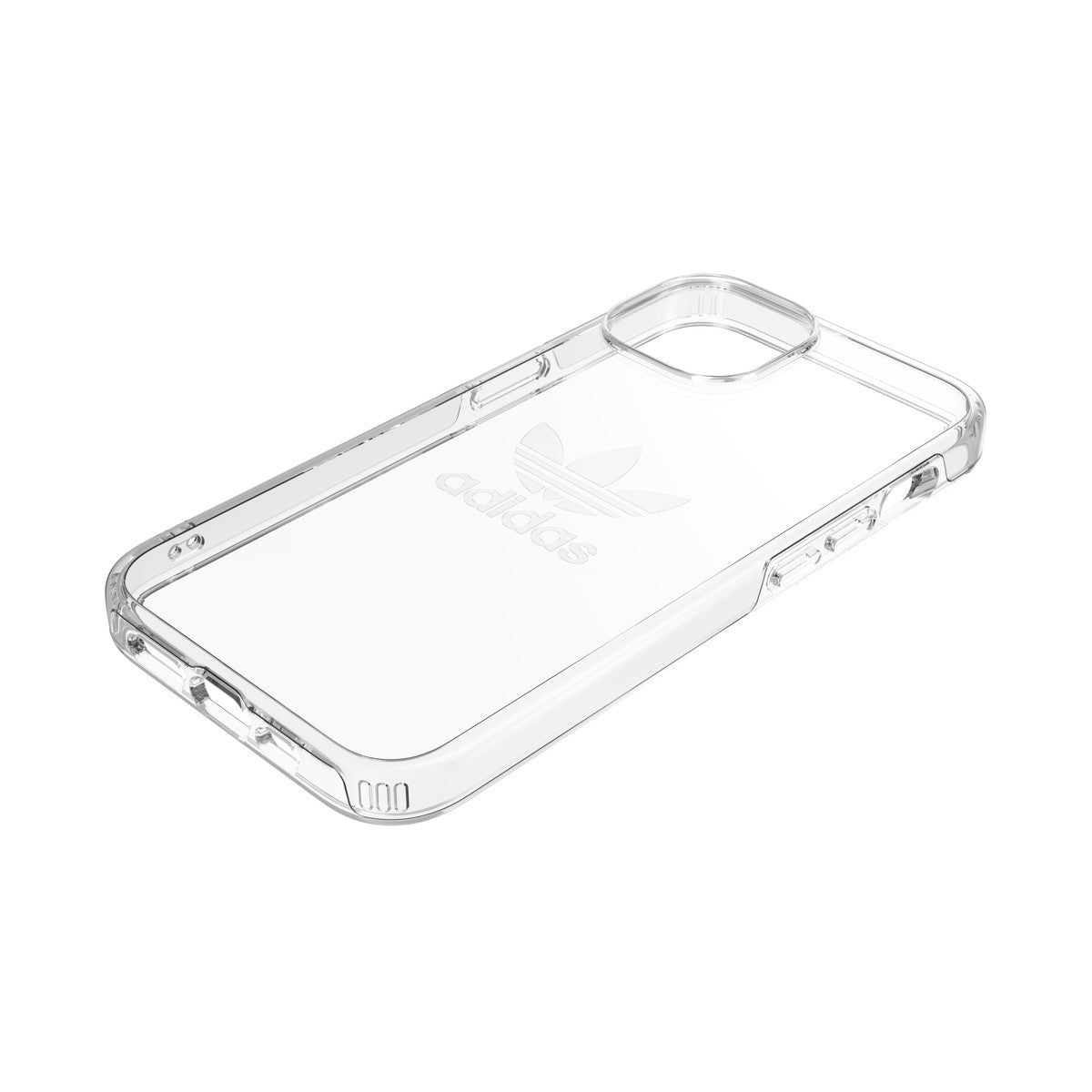 adidas Originals[アディダス オリジナルス] iPhone 14 スマホケース スマホカバー PROTECTIVE Clear トレフォイルプリント シンプル ロゴ クリア ≪特価！≫ (50229(GC2968))