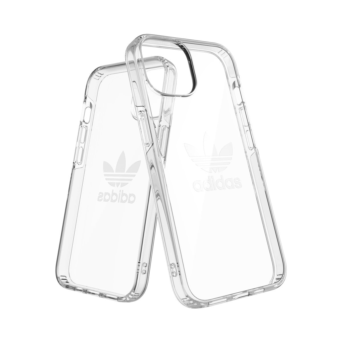 adidas Originals[アディダス オリジナルス] iPhone 14 スマホケース スマホカバー PROTECTIVE Clear トレフォイルプリント シンプル ロゴ クリア ≪特価！≫ (50229(GC2968))
