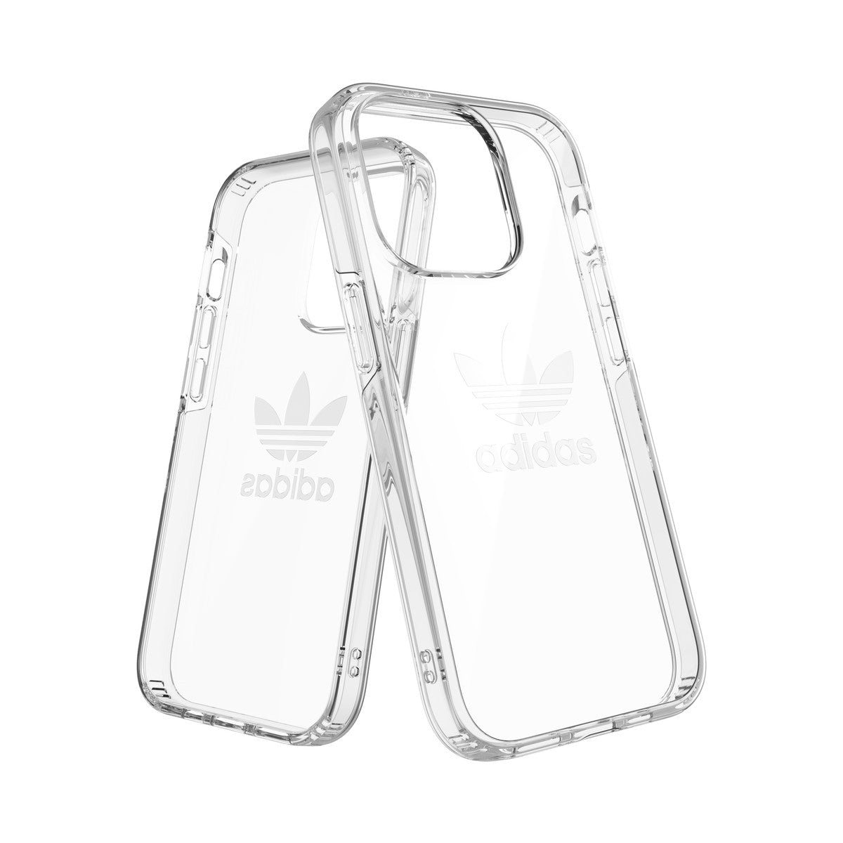 adidas Originals[アディダス オリジナルス] iPhone 14 Pro スマホケース スマホカバー PROTECTIVE Clear トレフォイルプリント シンプル ロゴ クリア ≪特価！≫ (50230(GC2969))