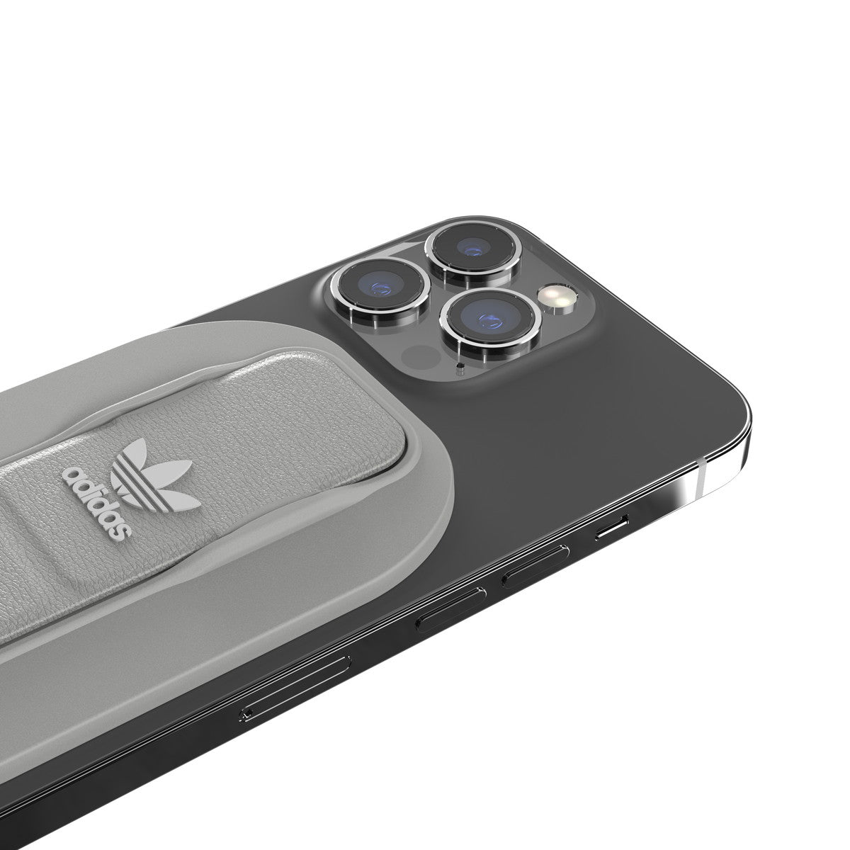 adidas Originals[アディダス オリジナルス] スマホグリップ スマホスタンド Silver MagSafe対応 マグネット シンプル シルバー  ≪特価！≫ (50323≪特価！≫ (GC3000))