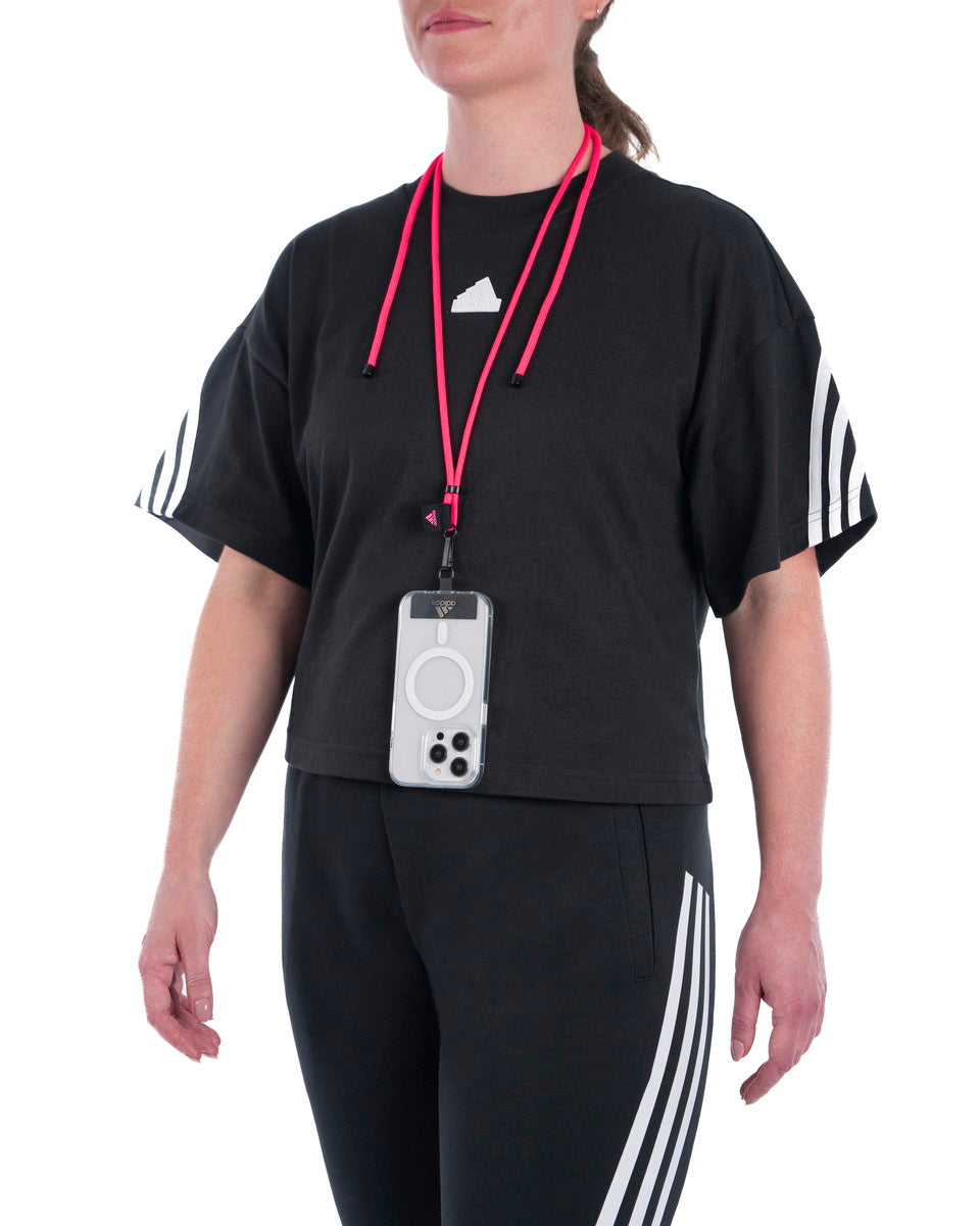 adidas SPORTSWEAR ストラップ ユニバーサルタイプ ルーシッドピンク/ブラック