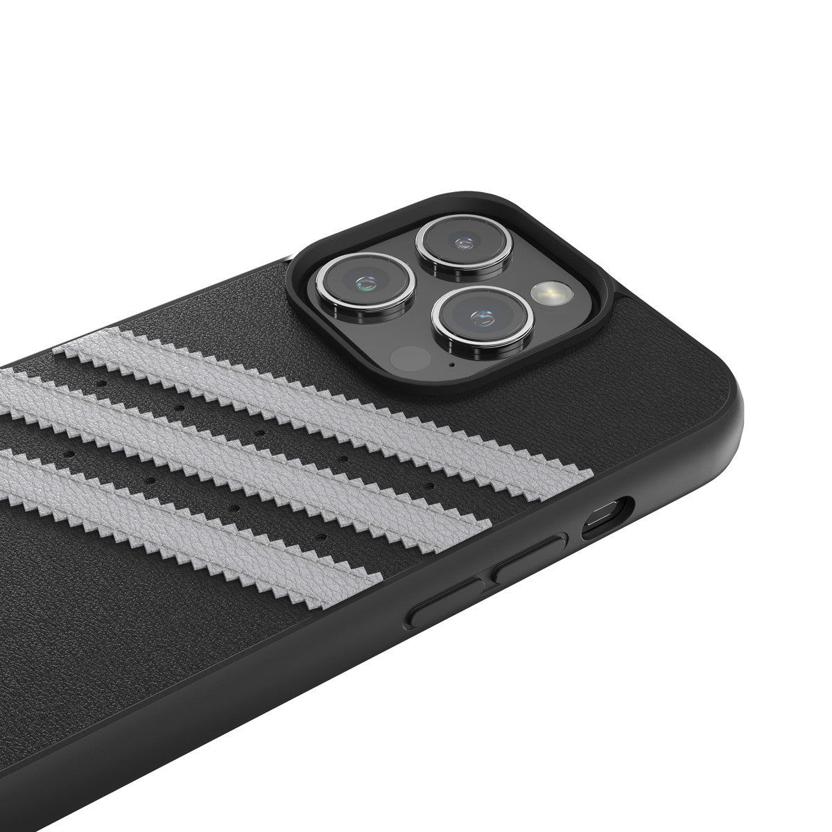adidas Originals iPhone15Proケース SAMBA ブラック/ホワイト