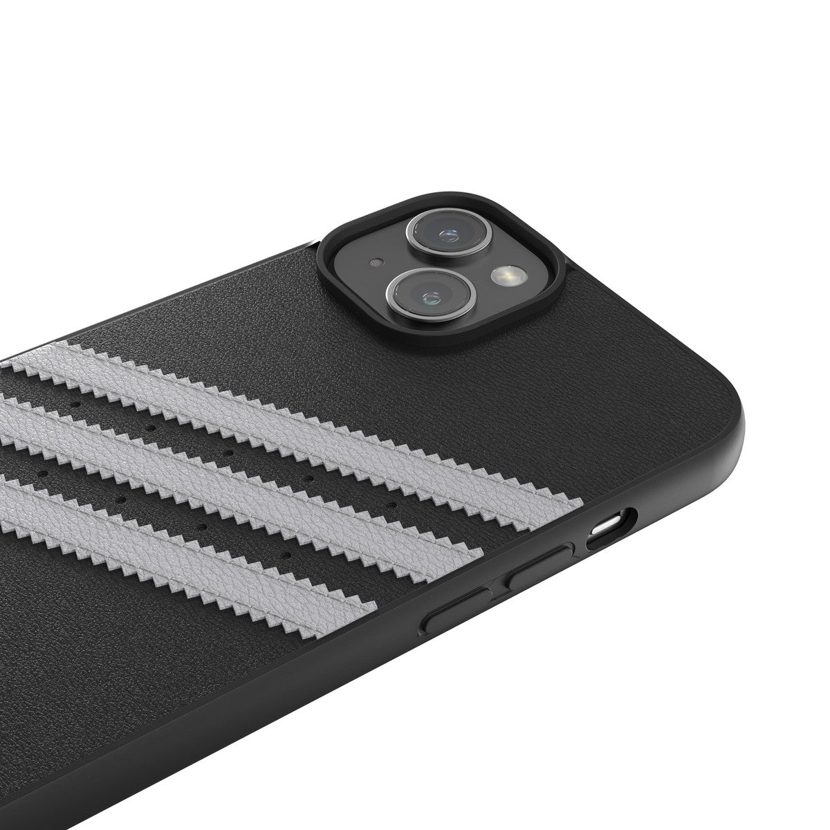 adidas Originals iPhone15Plusケース SAMBA ブラック/ホワイト