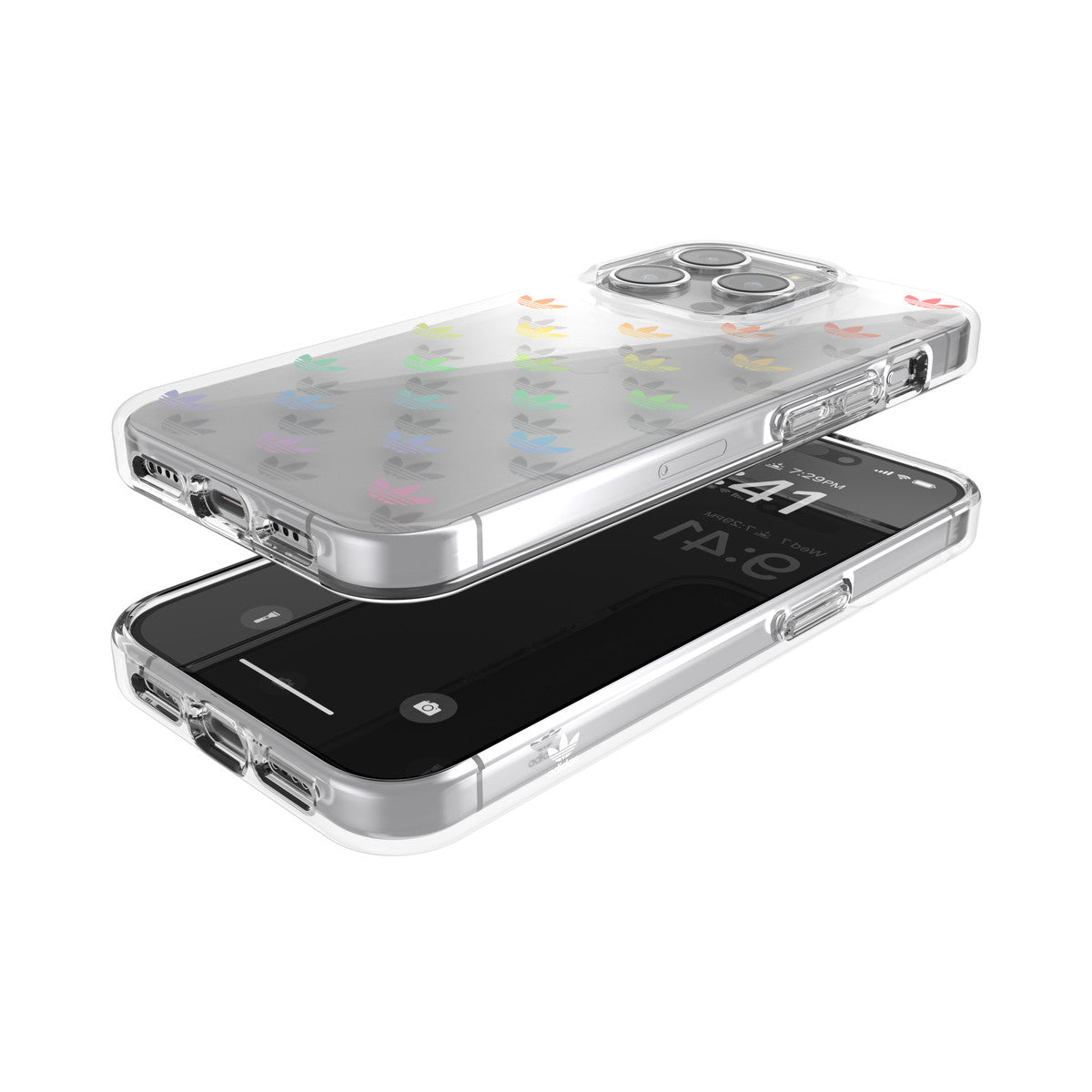 adidas Originals iPhone15Proケース ENTRY カラフル