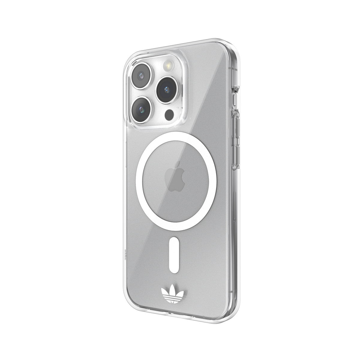 adidas Originals[アディダス オリジナルス] iPhone 15 Pro スマホケース スマホカバー MagSafe CLEAR シンプル ロゴ マグネット クリア ≪特価！≫ (53827(IR3867))
