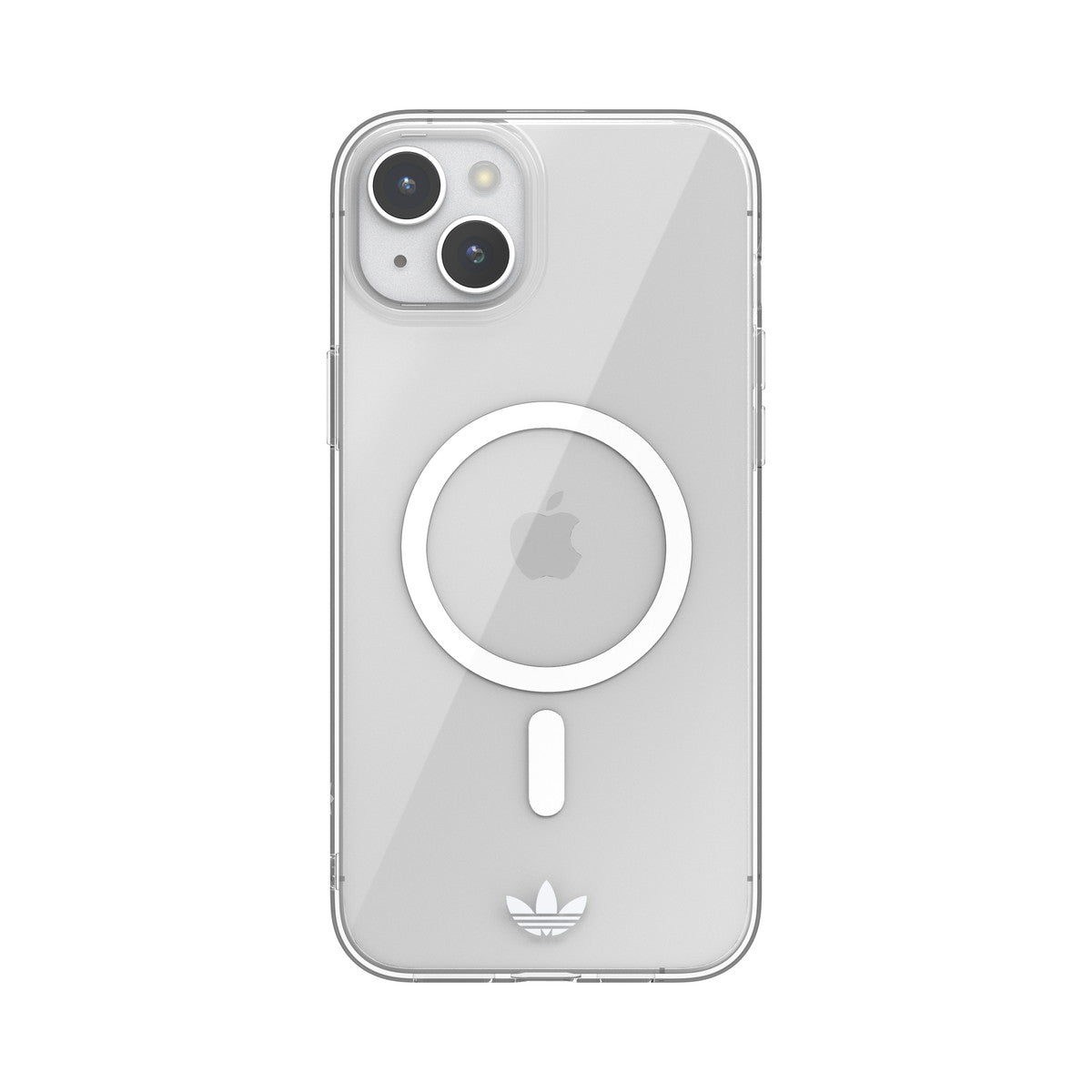 adidas Originals[アディダス オリジナルス] iPhone 15 Plus スマホケース スマホカバー MagSafe CLEAR シンプル ロゴ マグネット クリア ≪特価！≫ (53828(IR3868))