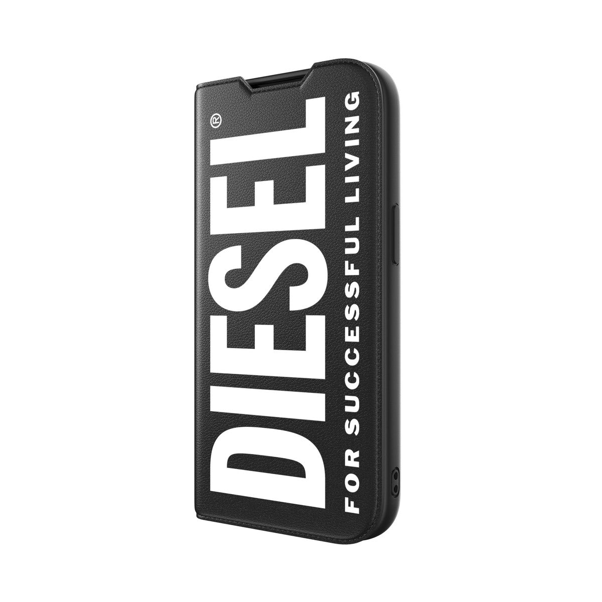 新品 DIESEL ディーゼル スマホケース iPhone15 ブラック DIESEL iPhone15ケース Booklet ブラック