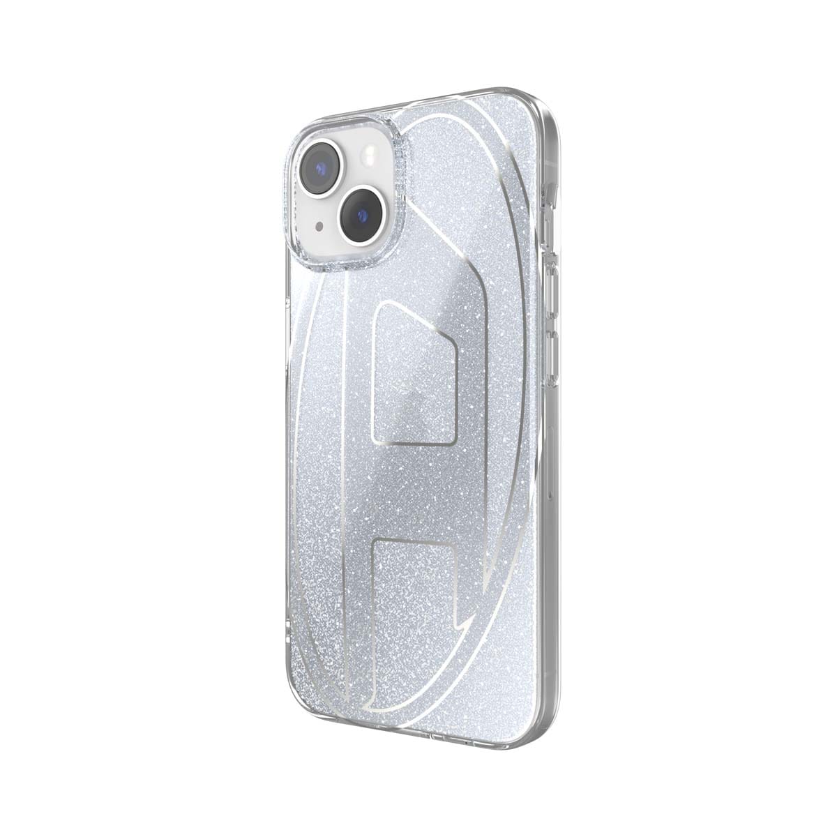【安心の国内発送】DIESEL ディーゼル グリッターiPhoneケース 国内発送】DIESEL＊「D」グリッター iPhone 16Pro ケース