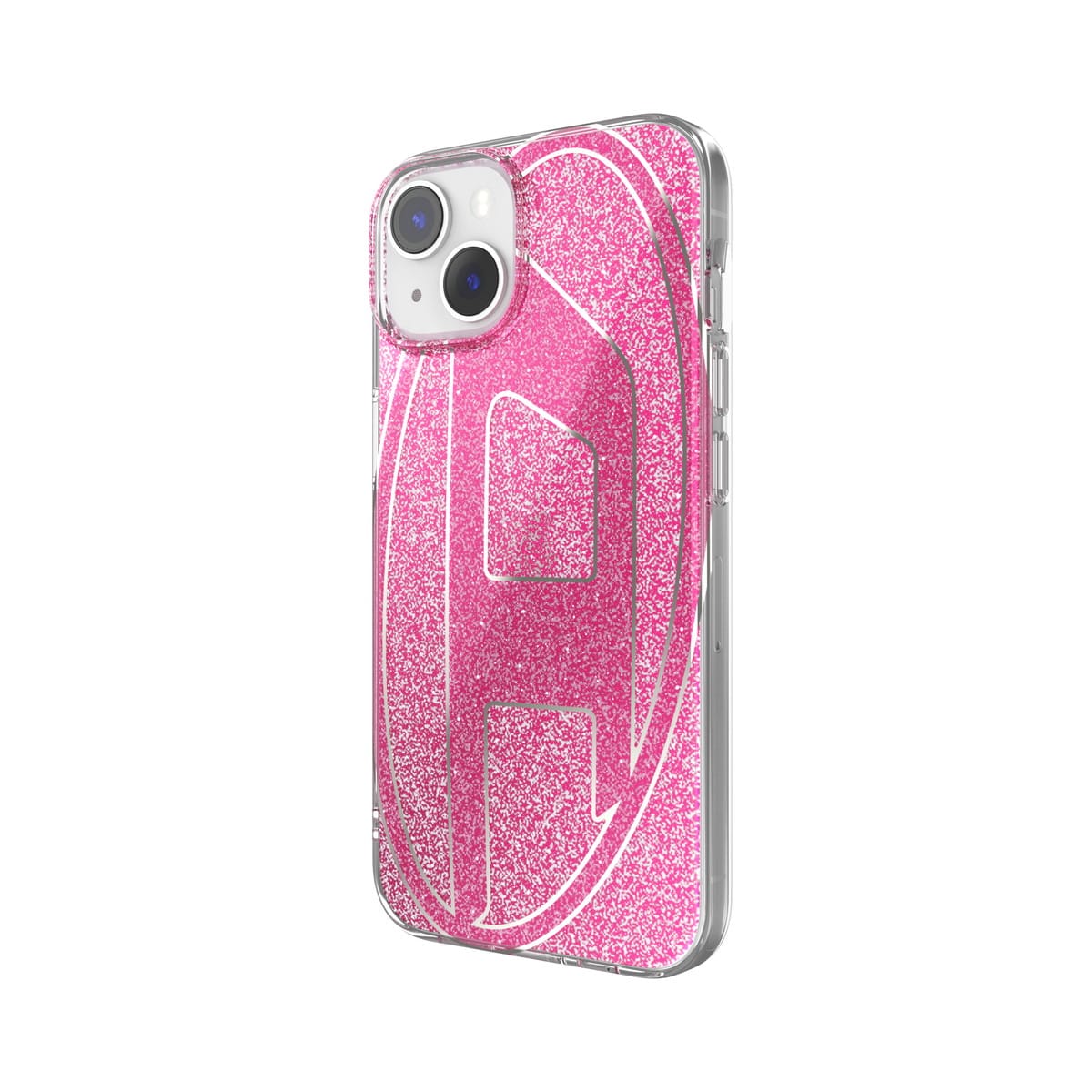 激安通販サイト Oval iPhone14/13ケース DIESEL D ブラック Glitter iPhoneアクセサリー